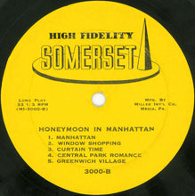 Laden Sie das Bild in den Galerie-Viewer, The New World Theatre Orchestra : Honeymoon In Manhattan (LP, Album, Mono)
