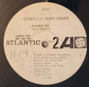 La Vern Baker* : Saved (LP, Mono, Promo)
