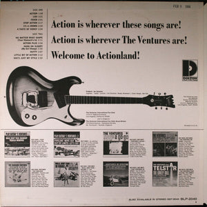 The Ventures : Where The Action Is (LP, Album, Mono, Ind)