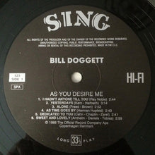 Laden Sie das Bild in den Galerie-Viewer, Bill Doggett : As You Desire Me (LP, Album, RE)
