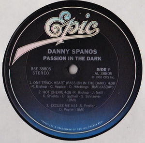 Danny Spanos : Passion In The Dark (12", MiniAlbum)