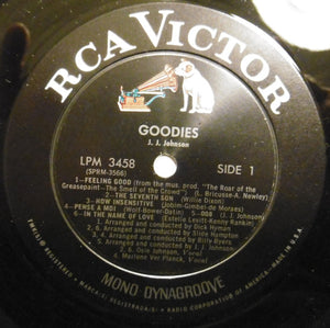 J.J. Johnson : Goodies (LP, Mono)