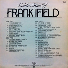 Load image into Gallery viewer, Frank Ifield : Golden Hits Of Frank Ifield (2xLP, Comp)
