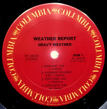 Load image into Gallery viewer, Weather Report : Heavy Weather (LP, Album, San)
