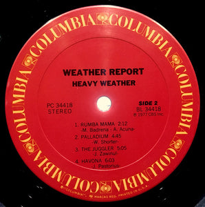 Weather Report : Heavy Weather (LP, Album, San)