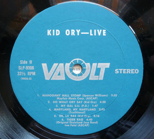 Kid Ory : Live (LP, Album)