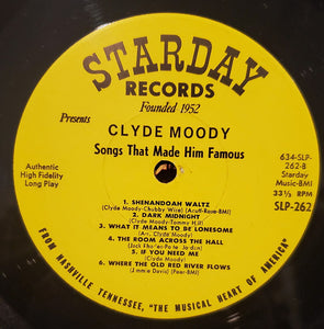 Clyde Moody : Songs That Made Him Famous (LP, Album, Mono)