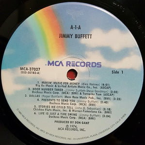 Jimmy Buffett : A1A (LP, Album, RE)