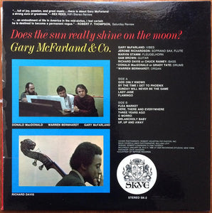 Gary McFarland & Co. : Does The Sun Really Shine On The Moon? (LP, Album)