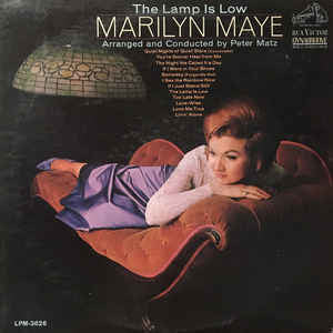 Marilyn Maye : The Lamp Is Low (LP, Album, Mono)