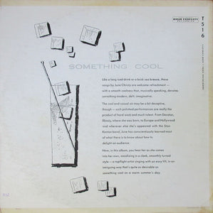 June Christy : Something Cool (LP, Album, Mono)