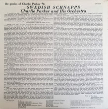 Charger l&#39;image dans la galerie, Charlie Parker And His Orchestra : Swedish Schnapps (LP, Album, Mono, RE)
