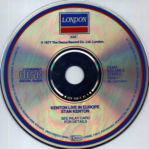 Stan Kenton : Kenton Live In Europe (CD, Album)