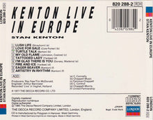 Load image into Gallery viewer, Stan Kenton : Kenton Live In Europe (CD, Album)
