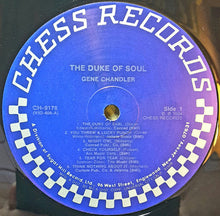Laden Sie das Bild in den Galerie-Viewer, Gene Chandler : The Duke Of Soul (LP, Comp, RE)
