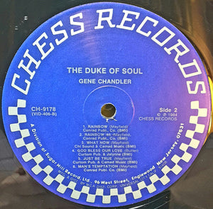 Gene Chandler : The Duke Of Soul (LP, Comp, RE)