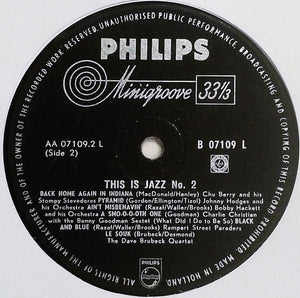 Various : This Is Jazz No. 2 (LP, Album, Comp)