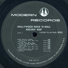 Charger l&#39;image dans la galerie, Various : Hollywood Rock &#39;N Roll Record Hop (LP, Comp, Mono)
