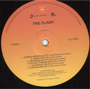 The Clash : The Clash (LP, Album, RE, RM, 180)