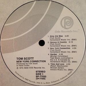 Tom Scott : New York Connection (LP, Album)