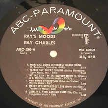 Laden Sie das Bild in den Galerie-Viewer, Ray Charles His Orchestra And Chorus* : Ray&#39;s Moods (LP, Album, Mono)
