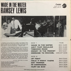 Ramsey Lewis : Wade In The Water (LP, Album, RE, 70')