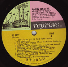 Charger l&#39;image dans la galerie, Nancy Sinatra : Movin&#39; With Nancy (LP, Album)
