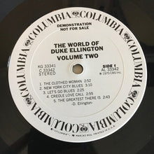Laden Sie das Bild in den Galerie-Viewer, Duke Ellington : The World Of Duke Ellington Volume 2 (2xLP, Comp, Promo)
