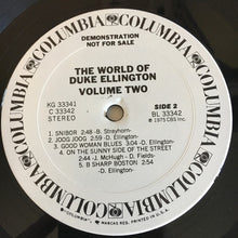 Laden Sie das Bild in den Galerie-Viewer, Duke Ellington : The World Of Duke Ellington Volume 2 (2xLP, Comp, Promo)
