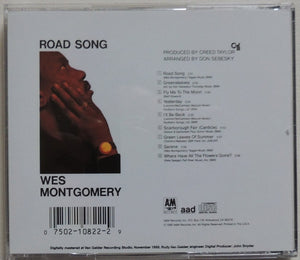 Wes Montgomery : Road Song (CD, Album, RE, RM)