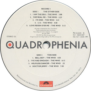 Various : Quadrophenia (Music From The Soundtrack Of The Who Film) (2xLP, Comp, Ter)