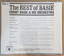 Load image into Gallery viewer, Count Basie &amp; His Orchestra* : The Best Of Basie Vol. 2 (CD, Album, Comp)
