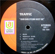 Laden Sie das Bild in den Galerie-Viewer, Traffic : John Barleycorn Must Die (LP, Album, Res)
