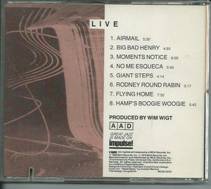 Lionel Hampton And His Band* : Live (CD, Album, RE)