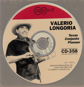 Valerio Longoria : Texas Conjunto Pioneer (CD, Album, Comp)