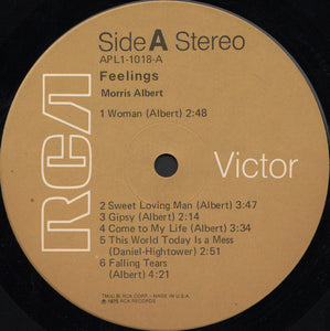 Morris Albert : Feelings (LP, Album)