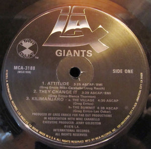 Giants (3) : Giants (LP, Album, Glo)