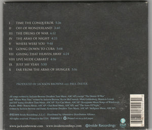 Jackson Browne : Time The Conqueror (CD, Album)