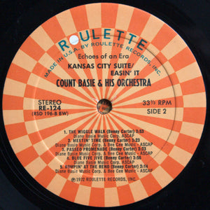 Count Basie : Kansas City Suite / Easin' It (2xLP, Comp, Gat)