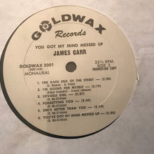 Laden Sie das Bild in den Galerie-Viewer, James Carr : You Got My Mind Messed Up  (LP, Album, Promo)
