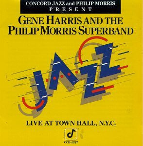 Gene Harris And The Philip Morris Superband : Live At Town Hall, N.Y.C. (CD)