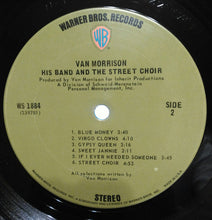 Load image into Gallery viewer, Van Morrison : His Band And The Street Choir (LP, Album, San)
