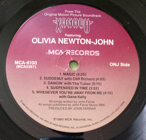 Olivia Newton-John / Electric Light Orchestra : Xanadu (From The Original Motion Picture Soundtrack) (LP, Album, Pin)