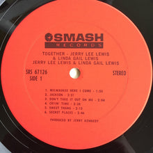 Load image into Gallery viewer, Jerry Lee Lewis &amp; Linda Gail Lewis : Together (LP, Album)
