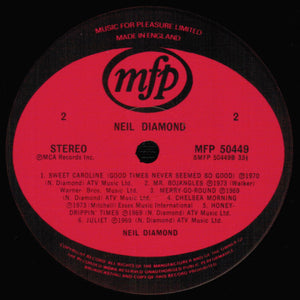 Neil Diamond : Sweet Caroline (LP, Comp)