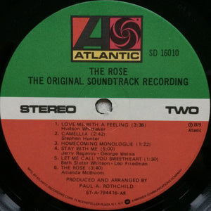 Bette Midler : The Rose - The Original Soundtrack Recording (LP, Album, AR)