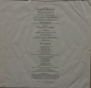 Bette Midler : The Rose - The Original Soundtrack Recording (LP, Album, AR)