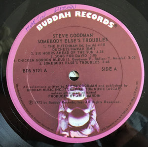 Steve Goodman : Somebody Else's Troubles (LP, Album, RP)