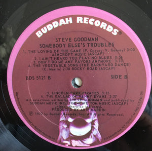 Steve Goodman : Somebody Else's Troubles (LP, Album, RP)
