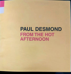 Paul Desmond : From The Hot Afternoon (CD, Album, RE, Dig)
